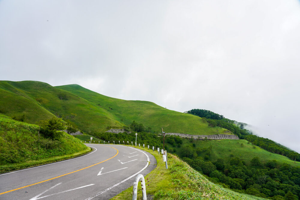ビーナスライン 三峰山 山頂付近