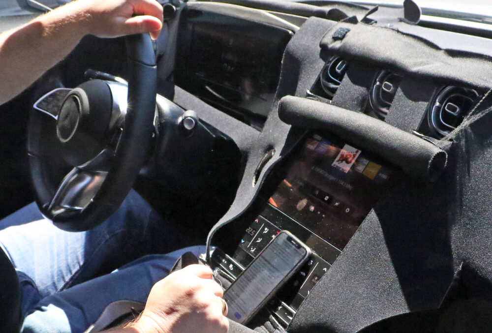次期新型メルセデス・ベンツ Cクラス ステーションワゴン プロトタイプ スパイショット
インテリア