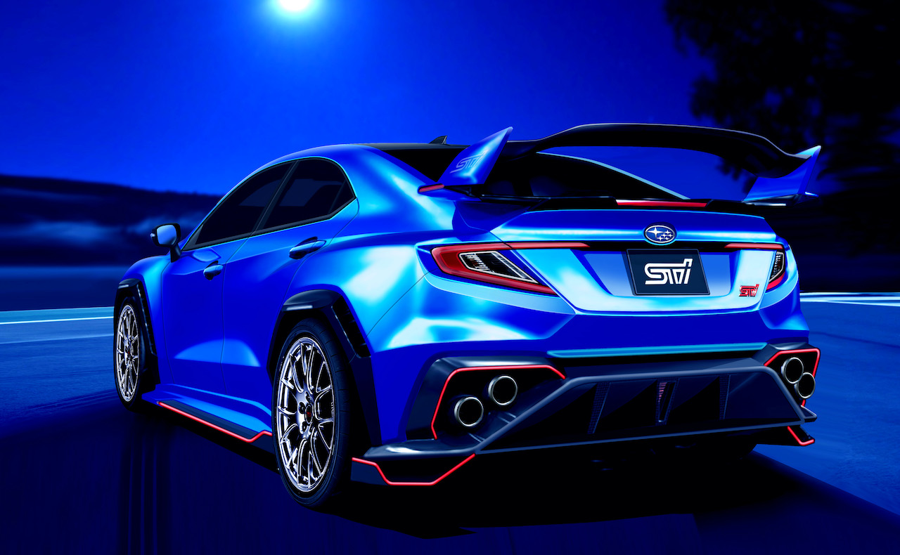 次期新型スバル Wrx Sti デザイン予想cgを入手 次は400馬力超えか Moby モビー
