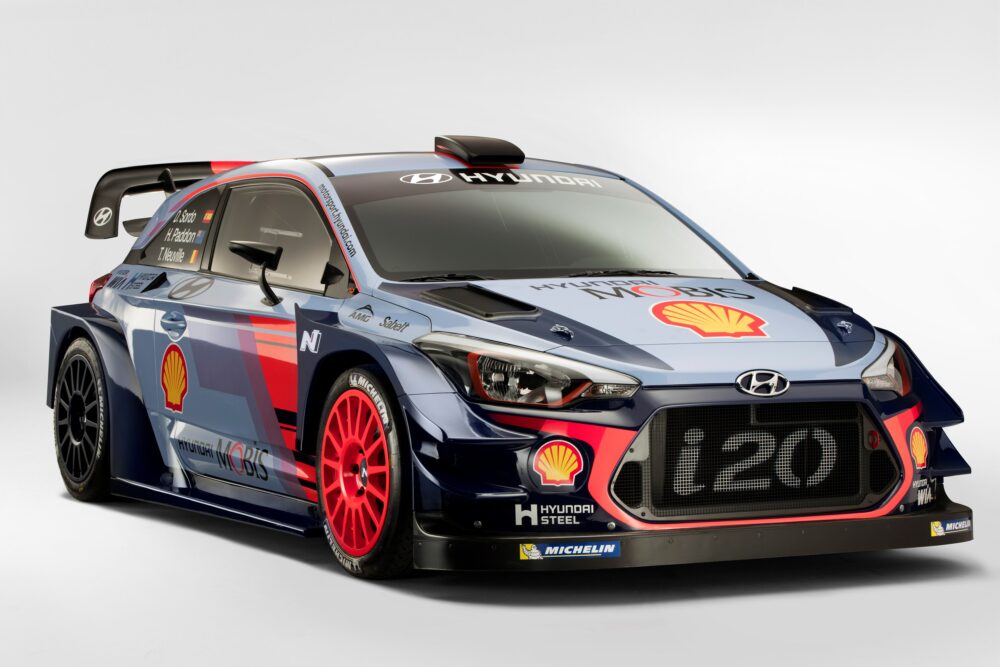 ヒュンダイ i20 WRCマシン