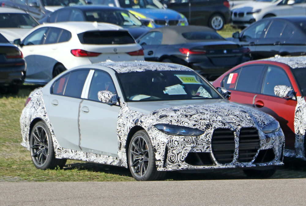 次期新型 BMW M3 プロトタイプ
フロント