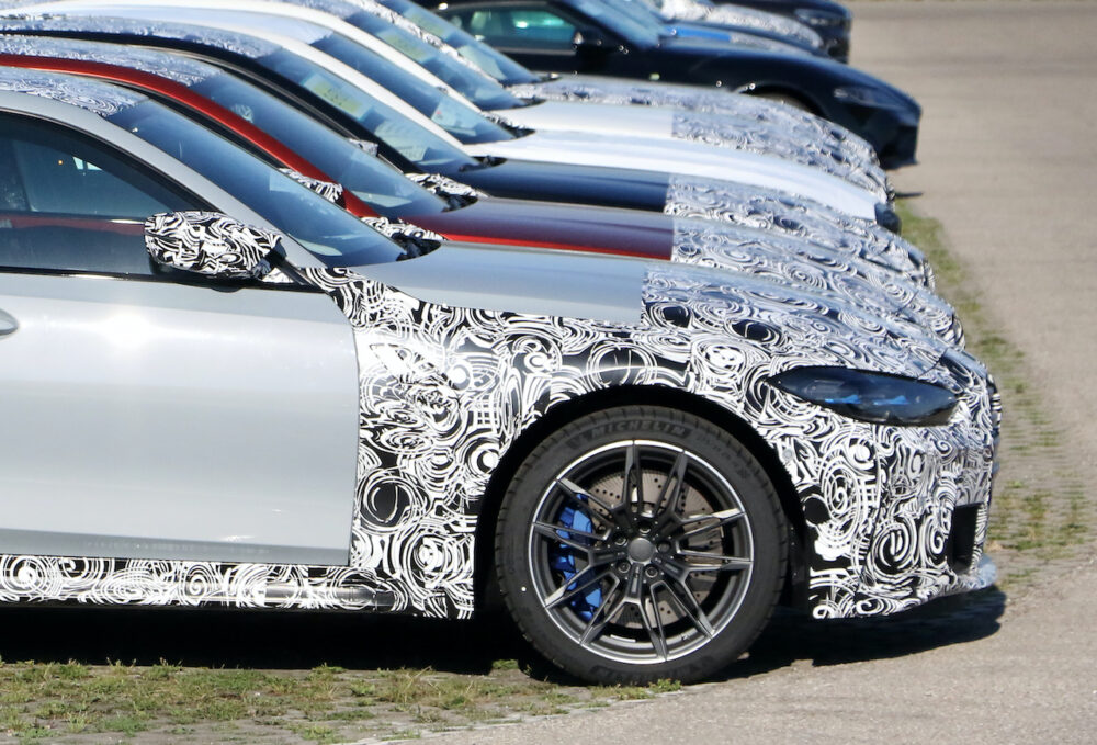 次期新型 BMW M3 プロトタイプ
フロント
