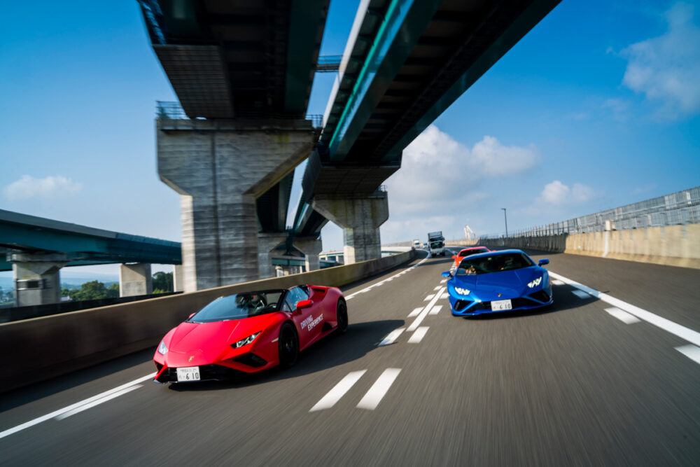 ウラカンEVO RWD 高速ドライブ