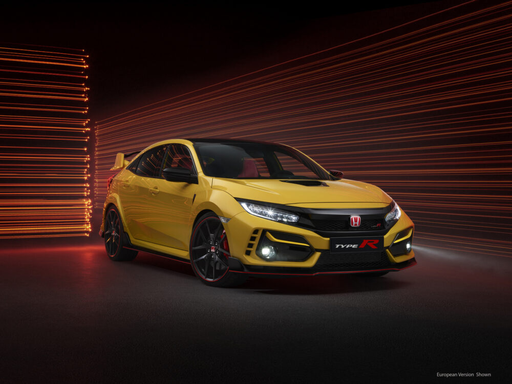 改良新型シビック タイプR 2020年モデル 北米仕様 Limited Edition