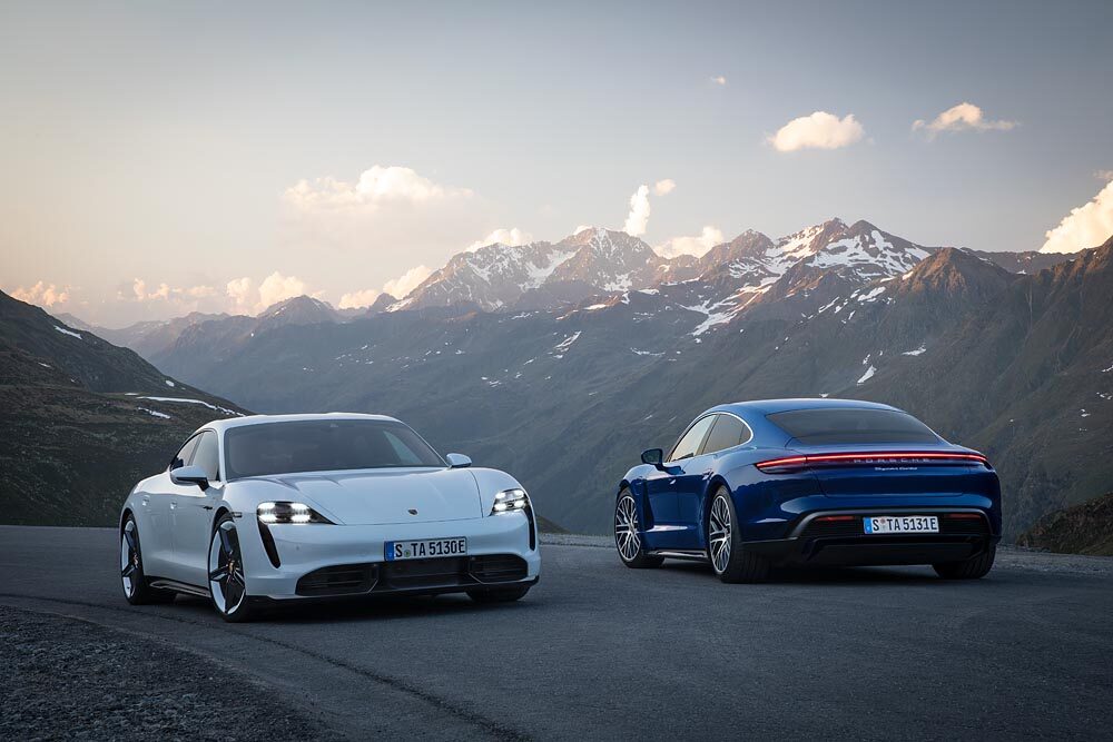 2019年に日本初公開されたポルシェのEV、タイカン