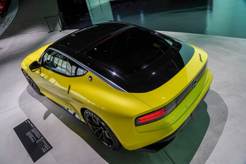 次期新型 日産フェアレディZ プロトタイプ 後方俯瞰