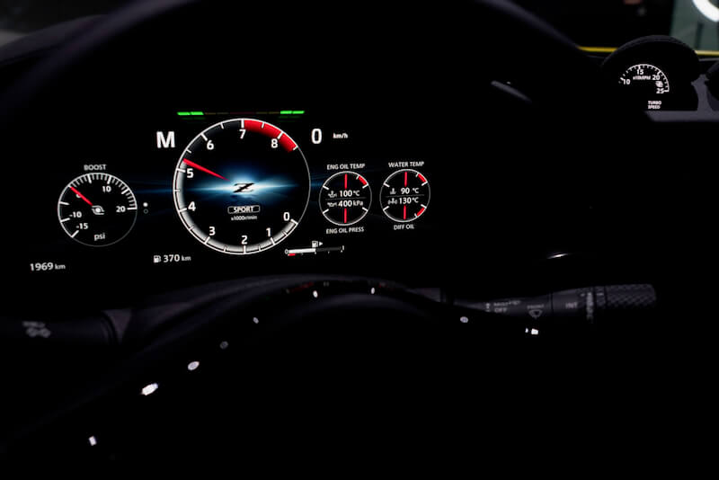 次期新型 日産フェアレディZ プロトタイプ メータークラスター