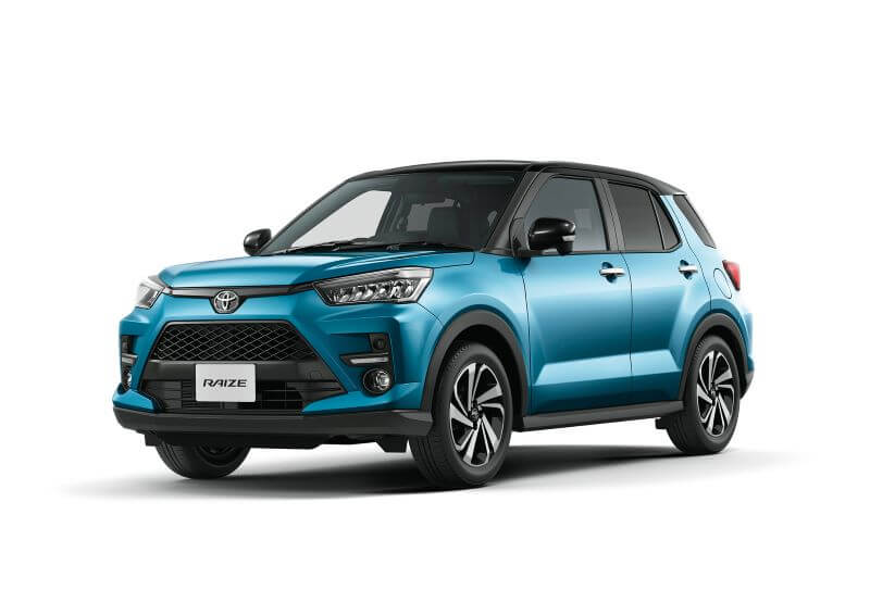 ライズ Z(2WD)(ブラックマイカメタリック×ターコイズブルーマイカメタリック)