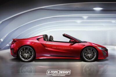 ホンダ NSX タイプR スパイダーがデビューか!新型オープンカーのデザイン予想CGを入手