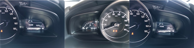 マツダ CX-3 メーター