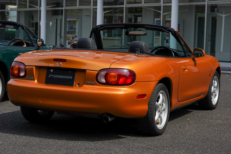 マツダ ロードスター NB リア