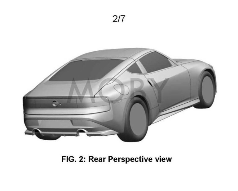 ついに新型日産フェアレディz 400z 市販車モデルの特許画像が公開 Moby モビー