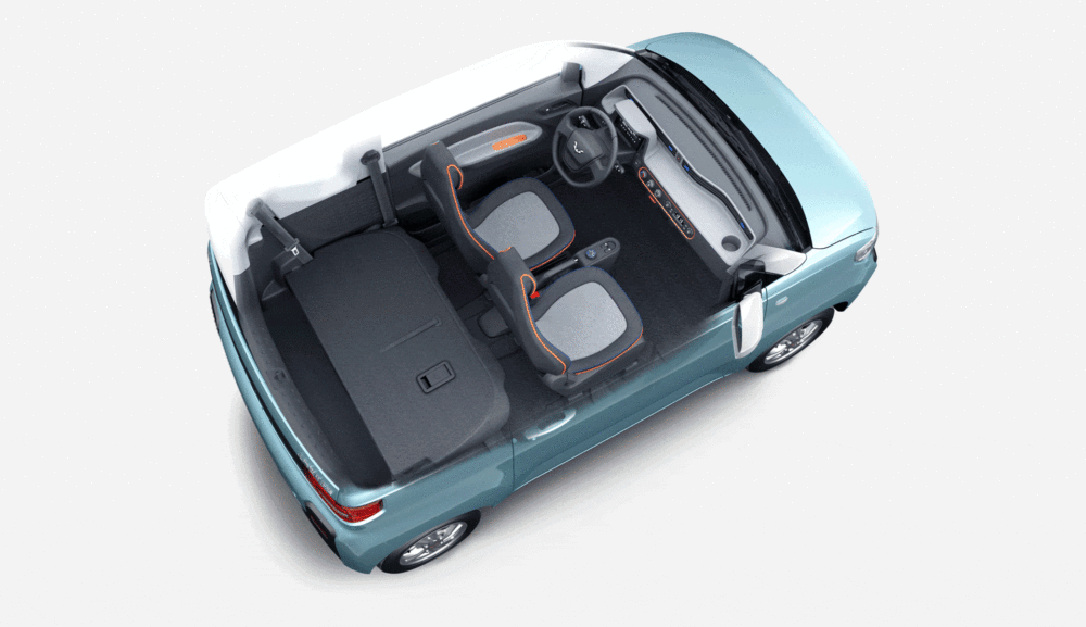 五菱 宏光MINI EVの内装