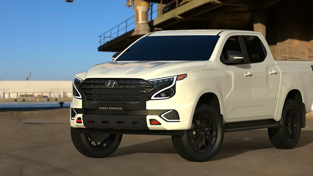 ヒュンダイ新型タルラックのレンダリングCG