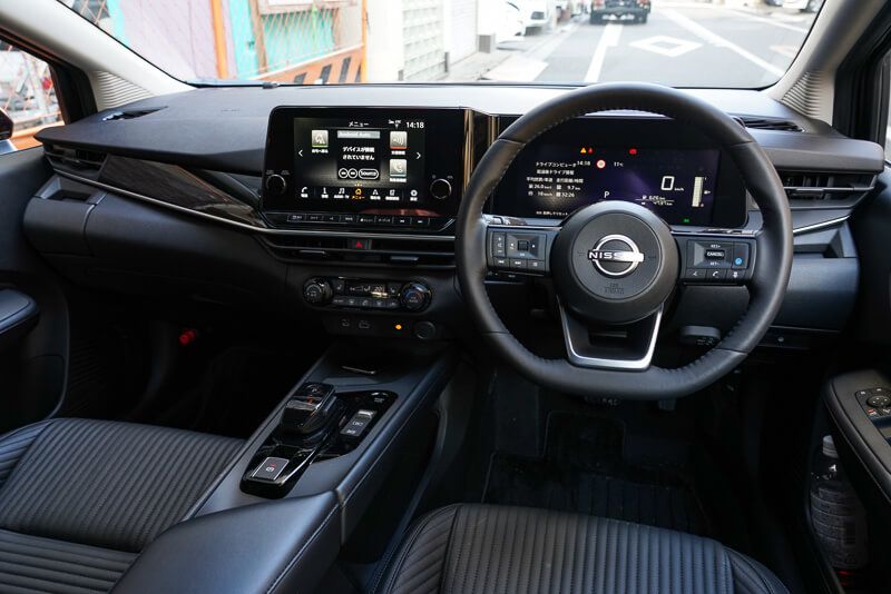 新型日産ノートe-POWER インパネ