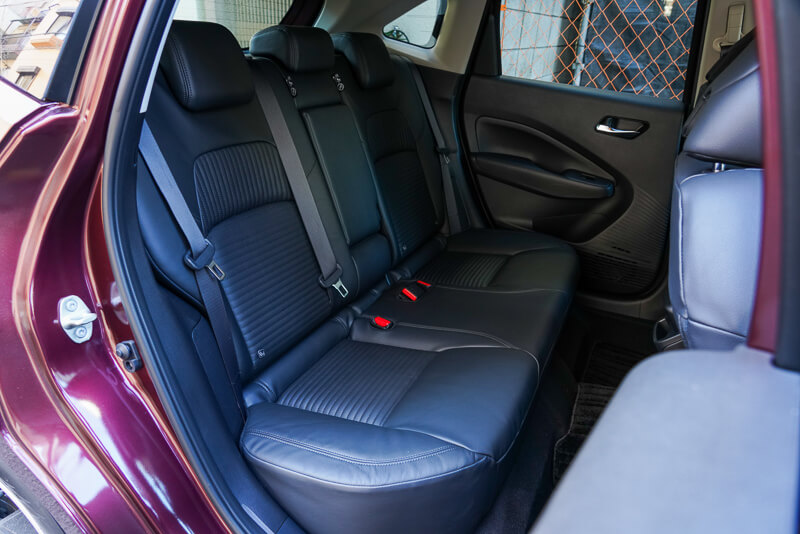 新型日産ノートe-POWER リアシート