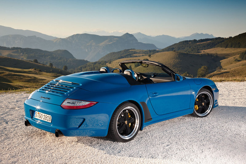 ポルシェ911 スピードスター リア