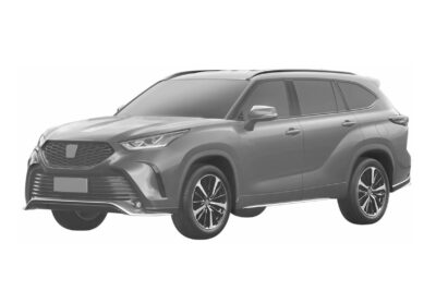 【クラウンSUV】クラウンクルーガーの特許画像を発見!商標も登録済