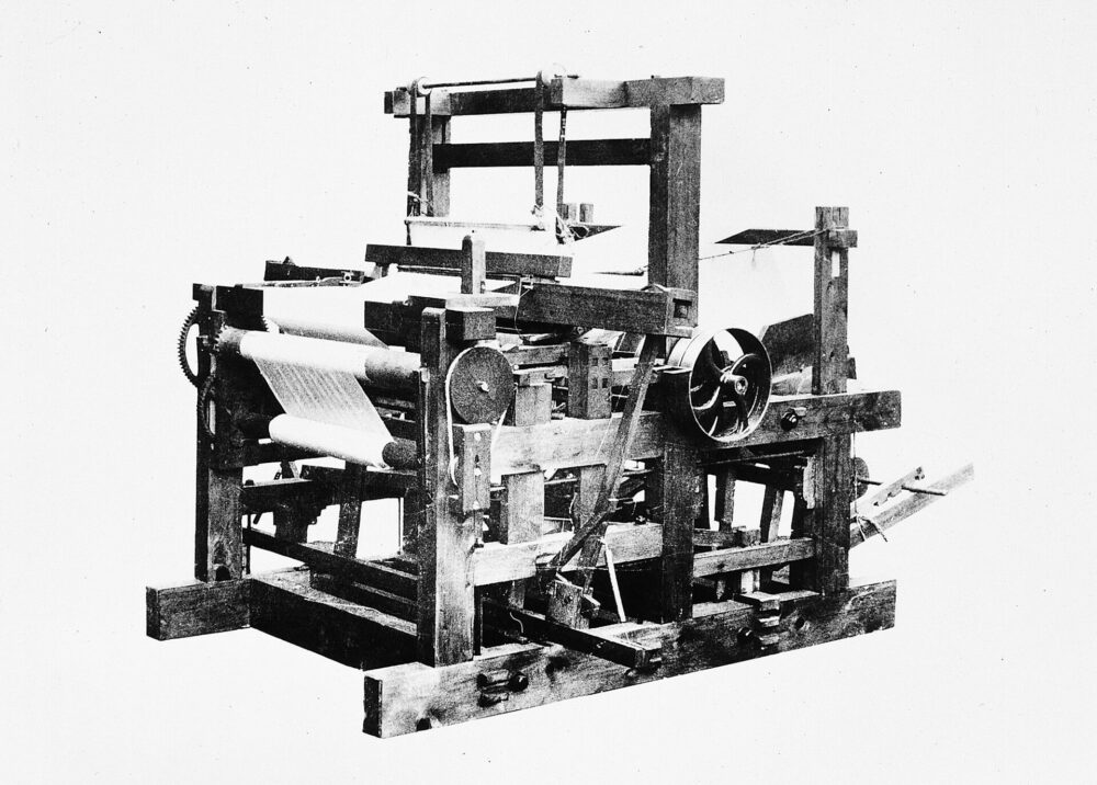 豊田式汽力織機(木鉄混製動力織機) (1896年)