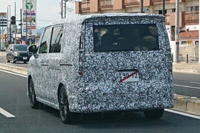 新型ステップワゴンか?栃木でミニバンのテスト車両見つかる!わくわくゲートは廃止?