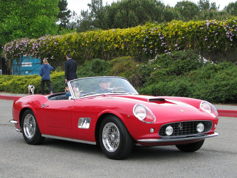 1961年型フェラーリ250GT SWBカリフォルニア・スパイダー