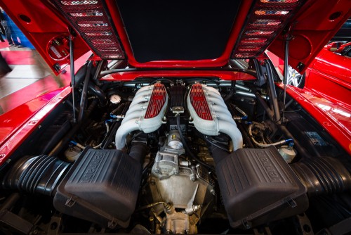 フェラーリ F512 M テスタロッサ V12エンジン