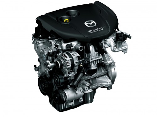 マツダ アクセラ SKYACTIV-D 2.2 3代目 エンジン