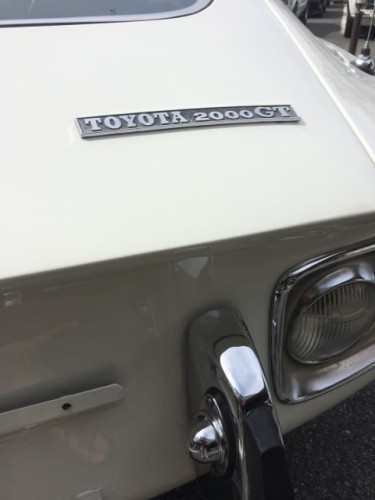 トヨタ 2000GT マイナーチェンジ サイドマーカー