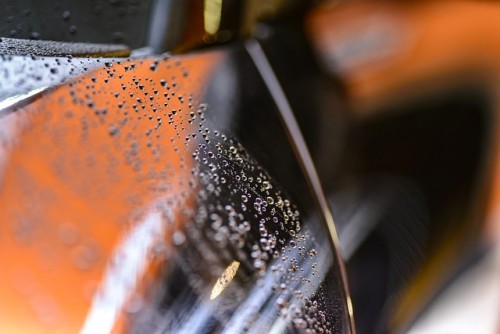 車 洗車 水滴
