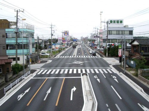 交差点の画像です。