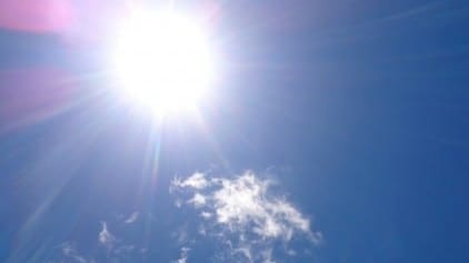 夏の日差し