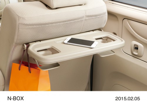 ホンダ N-BOX シートバックテーブル 2015年型