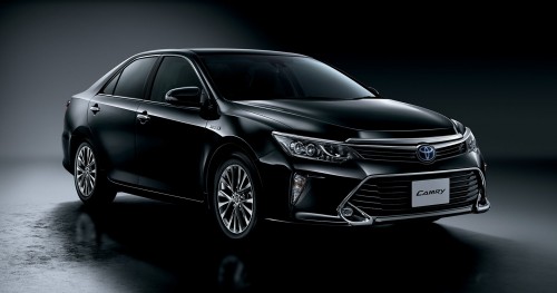 トヨタ カムリ ハイブリッド Gパッケージ PREMIUM BLACK 2015年