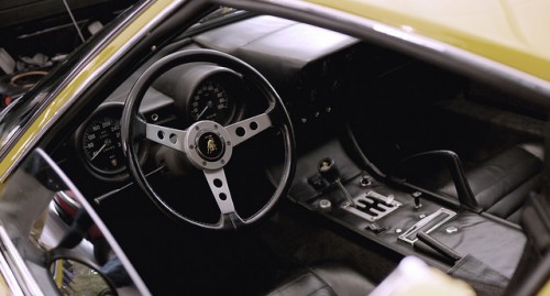ランボルギーニ ミウラP400S ドライバーズシート
