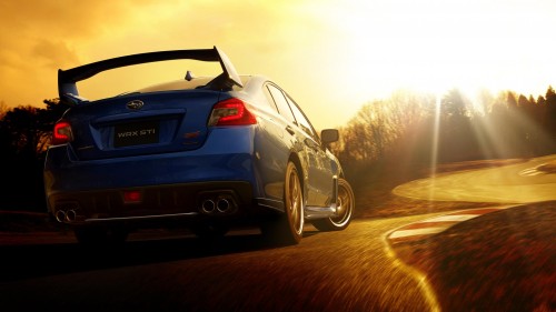 スバル WRX STI 2014年型 リア
