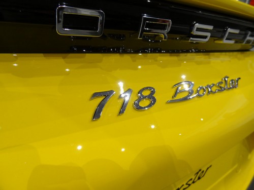 ポルシェ 718 ボクスタ 2016年撮