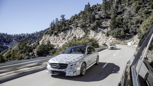 メルセデス Eクラス テスト車 2016年型