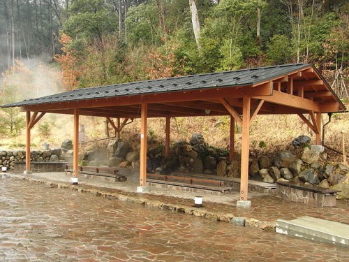 秋川渓谷瀬音の湯の足湯