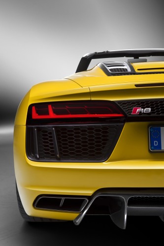 アウディ R8 スパイダー リア