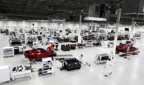 ホンダ NSX 工場