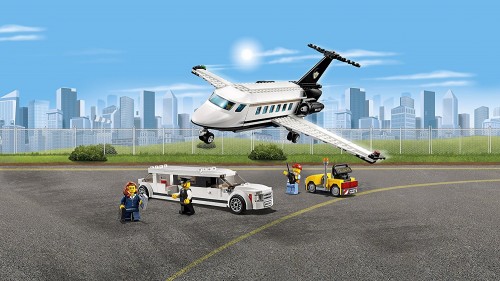 レゴシティ プライベートジェットとリムジン