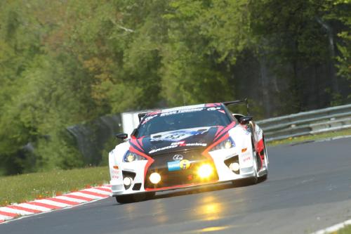ニュルブルクリンク24時間でのレクサスLFA
