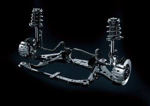 2015レクサスRXフロントサスペンション