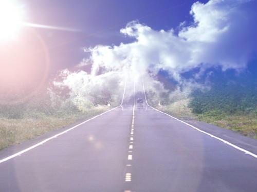 道路 空