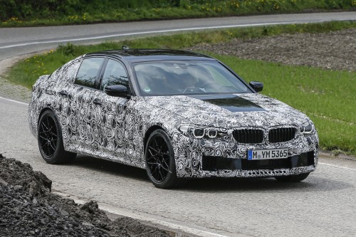 新型 BMW M5 テスト車両 2017年5月