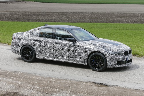 新型 BMW M5 テスト車両 2017年5月