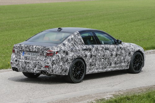 新型 BMW M5 テスト車両 2017年5月