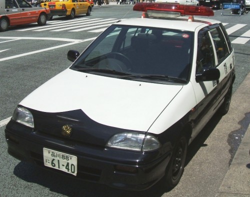 スズキ 2代目 カルタス パトカー
