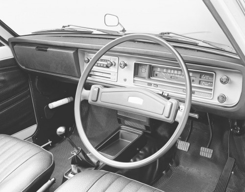 日産サニートラック2代目1975年内装