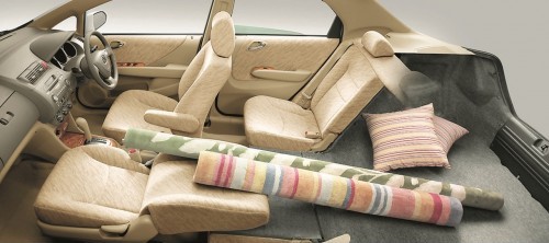 ホンダ フィットアリア 2002-2009 シートアレンジ
